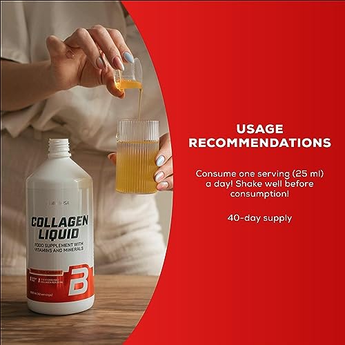 BioTechUSA Collagen Liquid, Flavored Dietary Supplement Drink with Collagen, Vitamins BioTechUSA buy supplements canada