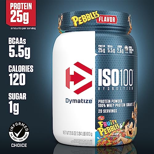 Dymatize ISO100 Hydrolyzed Protein Powder, 100% Whey Isolate, 25g of Protein Dymatize buy supplements canada