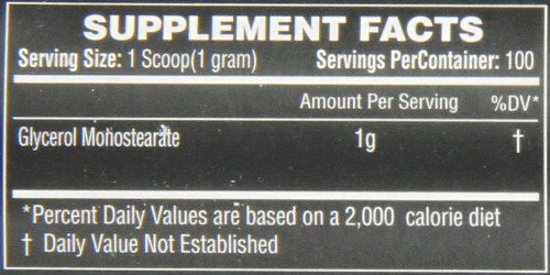 LiveLong Nutrition Glycerol Monostearate GMS Powder - Hydration, Endurance, Muscle LiveLong Nutrition buy supplements canada