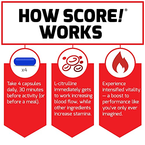 FORCE FACTOR Score!, 2-Pack, Nitric Oxide Supplement for Men, Nitric Oxide Booster Force Factor buy supplements canada
