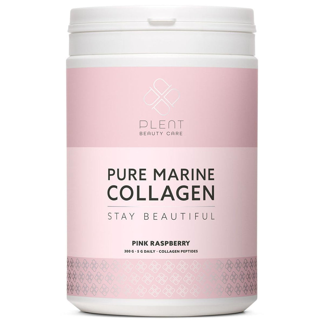 Plent Pure Marine Collagen Pink Raspberry - Stay Beautiful - 5G Daily - Collagen Peptides - 300g Plent buy supplements canada