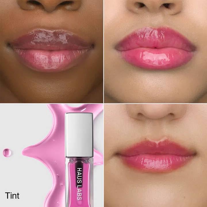 HAUS LABS BY LADY GAGA PhD Hybrid Lip Oil - Tint (Sheer Pink) & ENTEL Aloe vera Sheet Masque (BONUS) HAUS LABS BY LADY GAGA buy supplements canada