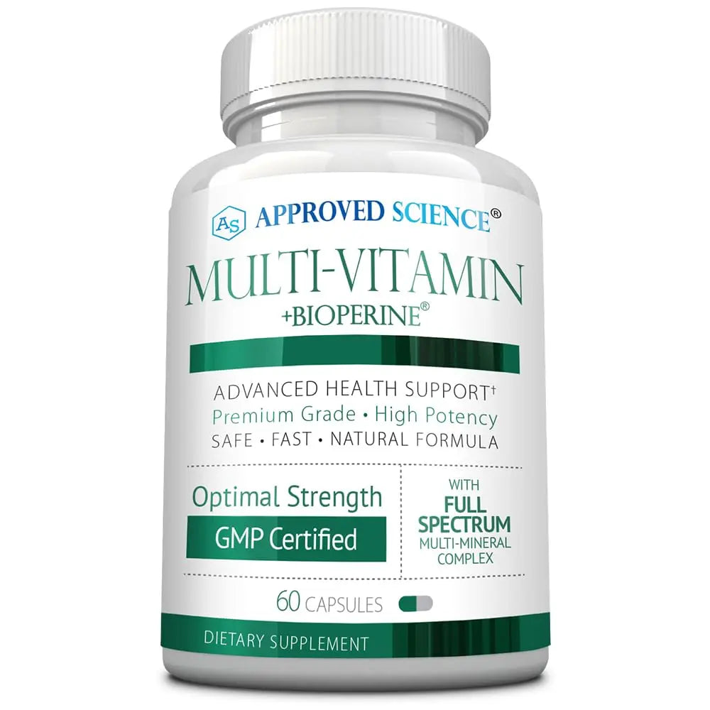 Approved Science Multi-Vitamin - with Full-Spectrum B-Vitamins, Green Tea, Lutein, Lycopene, Zeaxanthin, BioPerine Approved Science buy supplements canada