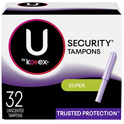 U by Kotex Security Tampons, Super Absorbency, Unscented, 32 Count U by Kotex buy supplements canada