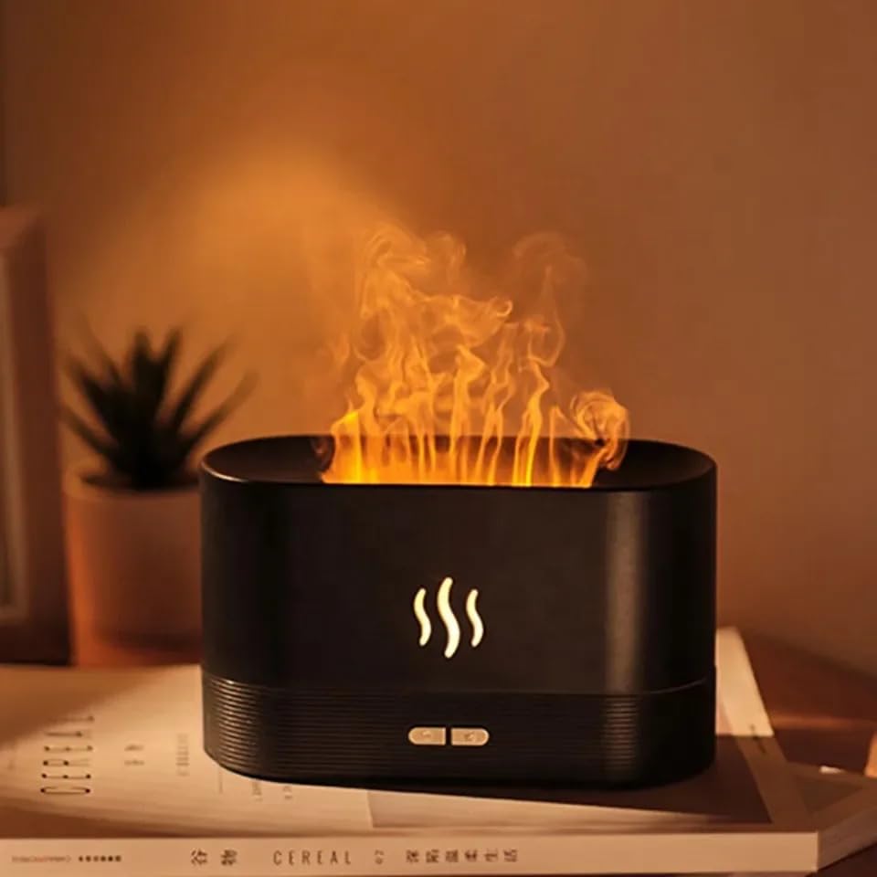 Flame Aroma Diffuser Humidifier 180ml, Oil Essential 2 Modes Brightness Aroma Humidifier Generic buy supplements canada