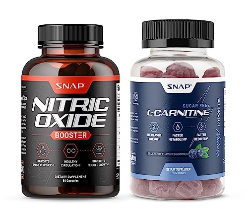 Snap Supplements Nitric Oxide Booster and L-Carnitine Gummies Snap Supplements buy supplements canada