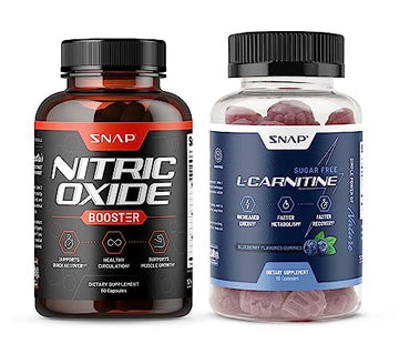 Snap Supplements Nitric Oxide Booster and L-Carnitine Gummies Snap Supplements buy supplements canada