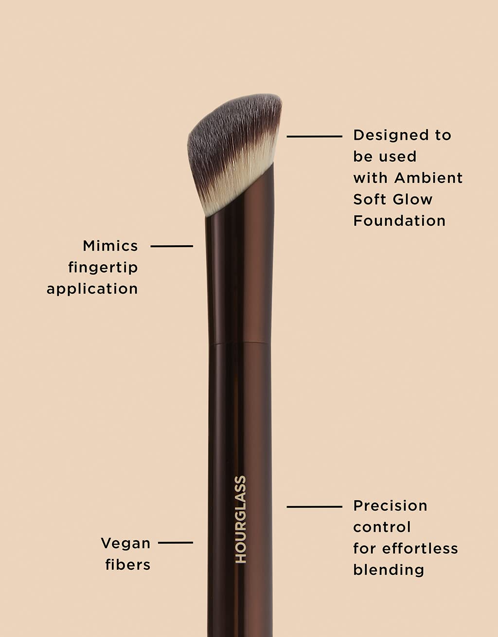 Hourglass Ambient Soft Glow Foundation Brush HOURGLASS buy supplements canada