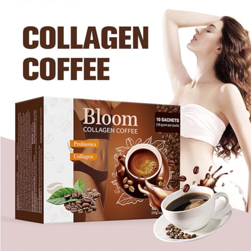 Bloom Collagen Coffee, Collagen Coffee from Japan, Bloom Coffee Collagen HOPASRISEE buy supplements canada