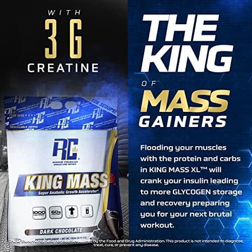 Ronnie Coleman Signature Series King Mass XL Mass Gainer Protein Powder, Muscle Gaine Ronnie Coleman Signature Series buy supplements canada