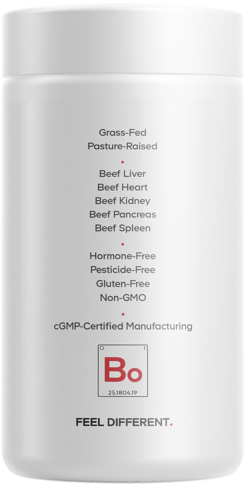 Codeage Grass Fed Beef Organs Supplement – Glandulars Supplements - Freeze Dried, Non-Defatted, Desiccated Liver, Heart, Kidney, Pancreas & Spleen Bovine Pills – Beef Vitamins - Non-GMO -180 Capsules Codeage buy supplements canada