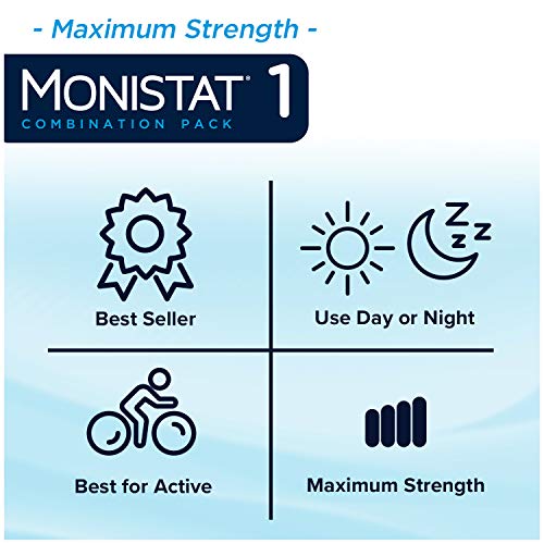 MONISTAT 1-Dose Yeast Infection Treatment, 1 Ovule Insert & External Itch Cream Monistat buy supplements canada