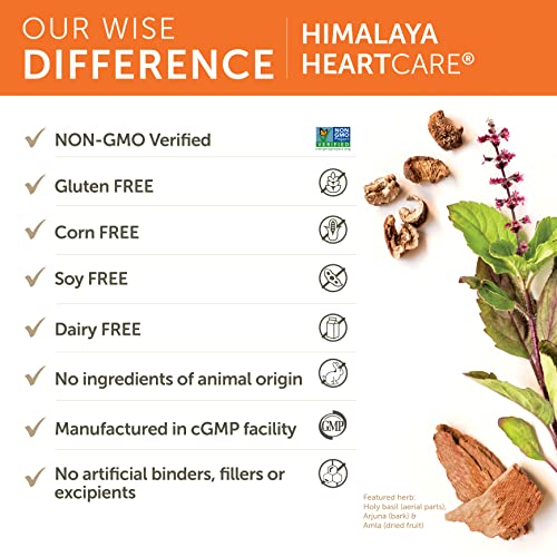 Himalaya HeartCare, Cholesterol and Blood Pressure Supplements for Cardiovascular Himalaya buy supplements canada