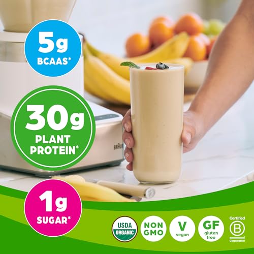 Orgain Organic Sport Vegan Protein Powder, Vanilla - 30g Plant Based Protein, For Pre-Work Orgain buy supplements canada