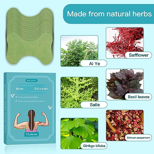 Mugwort Patch - Natural Herbal Patch for Women and Men (12) BXQJRJ buy supplements canada
