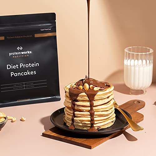 Protein Works - Diet Protein Pancake Mix | 135 Calories Per Serving | Low Sugar Protein Pancake Mix Protein Works buy supplements canada