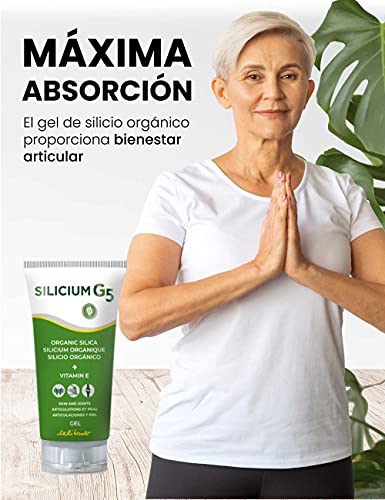 SILICIUM G5 Gel | Transdermal Silica Supplement for Skin Application and Dermal Absorption SILICIUM G5 buy supplements canada