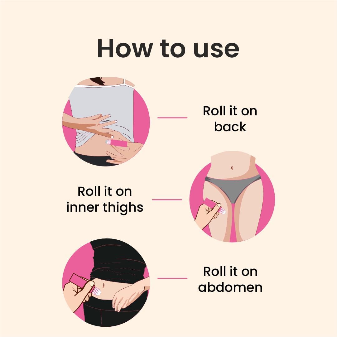 Cramp Aid Roll On for Menstrual Cramps | Instant Period Pain Relief | | Natural & Ayurvedic Alternative to hot Bags | Fits in Pocket Generic buy supplements canada
