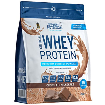 Applied Nutrition Critical Whey Protein Powder 450g - High Protein Powder, Protein Milkshake Applied Nutrition buy supplements canada