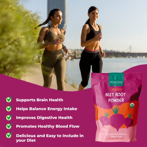Pomona Wellness Organic Beetroot Powder, Superfood, Raw, Vegan & Non-GMO Pomona Wellness buy supplements canada