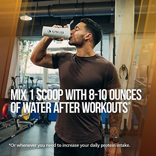 ALPHA LION Superhuman Whey Protein Powder, Great Tasting Pure Whey Protein Isolate ALPHA LION buy supplements canada