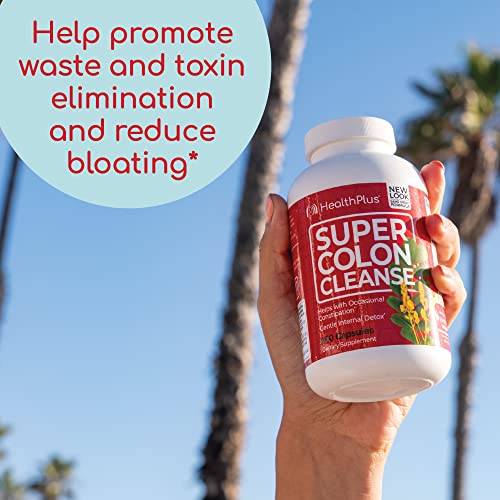 Health Plus Super Colon Cleanse Digestive Support | Constipation Relief to Reduce Bloating Health Plus buy supplements canada