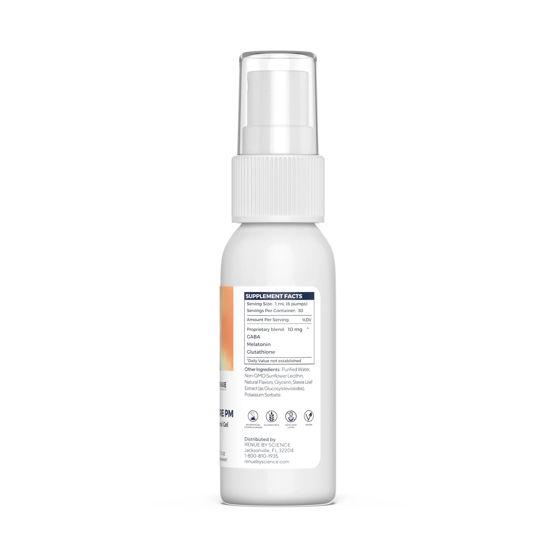 Renue By Science Restore PM | Liposomal Melatonin GABA Supplement Spray | 30ml Spray with Melatonin Glutathione & GABA 10mg - Sleep Aid Melatonin | Non-GMO | Made in The USA & Third Party Tested Renue By Science buy supplements canada