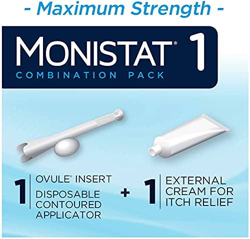 Monistat 1-Day | Day or Night Combination | Yeast Infection Treatment, Prefilled, 1 Pack Monistat buy supplements canada