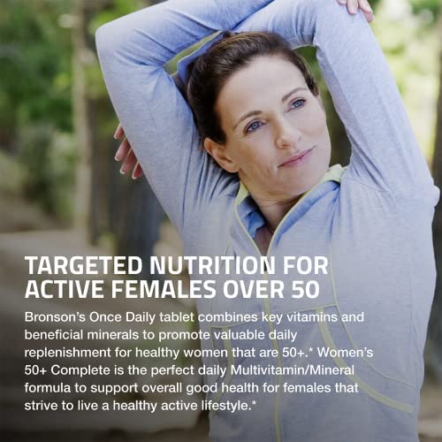 Bronson ONE Daily Women’s 50+ Complete Multivitamin Multimineral, 90 Tablets Bronson buy supplements canada