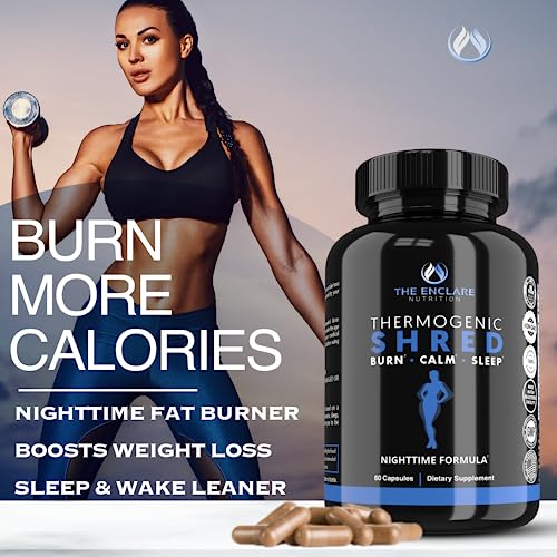 Thermogenic Shred - Fat Burner Sleep Aid Diet Pills, Appetite Suppressant for Weight Loss THE ENCLARE NUTRITION buy supplements canada
