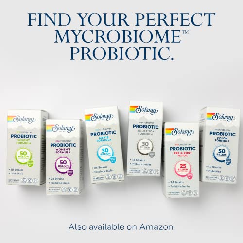 SOLARAY Mycrobiome Probiotic Women’s Formula, 24 Strains Plus Prebiotic Inulin SOLARAY buy supplements canada
