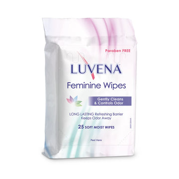 Luvena Feminine Wipes - Soft Wet Wipes for Women - Refresh & Resist Odor - Gynecologist Tested LUVENA buy supplements canada