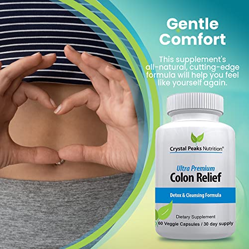 CRYSTAL PEAKS NUTRITION Natural Colon Cleanser Capsules for Constipation Relief CRYSTAL PEAKS NUTRITION buy supplements canada