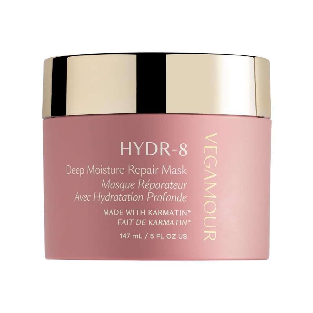 VEGAMOUR HYDR-8 Deep Moisture Repair Mask, Deep Conditioner Hair Mask Formulated Without Sulfates for Dry, Damaged, Frizzy Hair, Floral & Vanilla Scent, 5 fl. oz. VEGAMOUR buy supplements canada