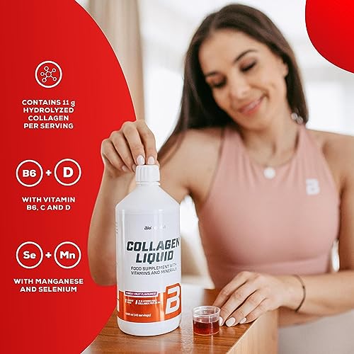 BioTechUSA Collagen Liquid, Flavored Dietary Supplement Drink with Collagen, Vitamins BioTechUSA buy supplements canada