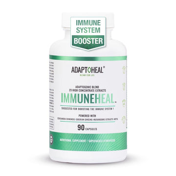 ADAPTOHEAL - Immuneheal – Adaptogen, Immune System Booster Supplement with Schisandra Chinensis, Ginseng and Mushroom Extract (90 Capsules) ADAPTOHEAL buy supplements canada