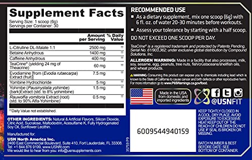 USN 3XT Max Pre-Workout Supplement Drink Mix Powder for Energy, Endurance and Pump USN buy supplements canada