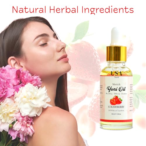 MERICH Natural Yoni Oil | Feminine Yoni Detox Oil | Naturally Scented Vaginal Oil | Restores pH Balance ANGELYCIA buy supplements canada