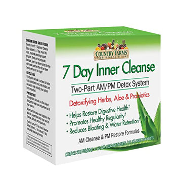 COUNTRY FARMS 7 Day Inner Cleanse, AM/PM Detox System, Detoxifying Herbs COUNTRY FARMS buy supplements canada
