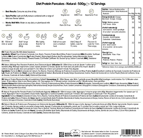 Protein Works - Diet Protein Pancake Mix | 135 Calories Per Serving | Low Sugar Protein Pancake Mix Protein Works buy supplements canada