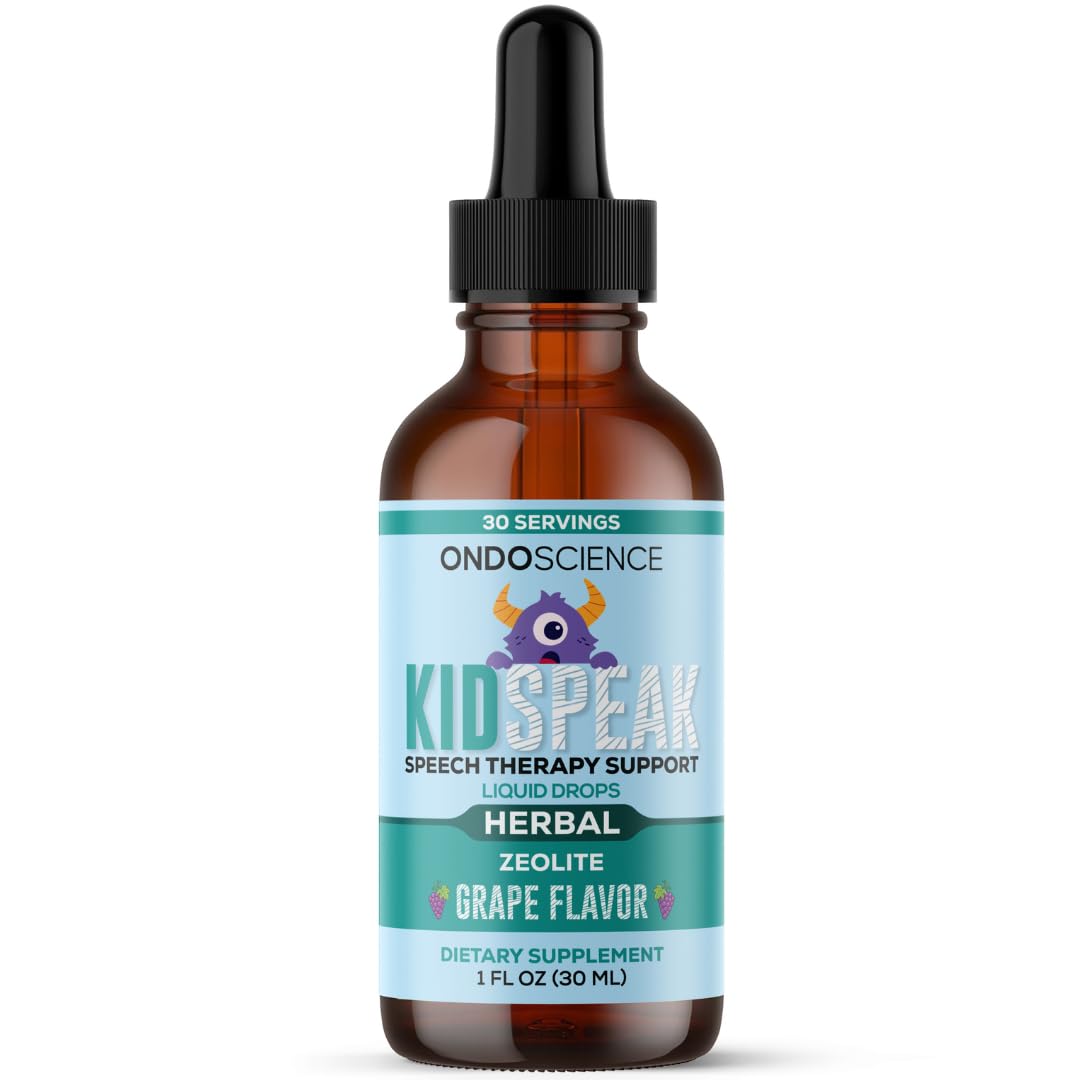 Ondo Science KIDSPEAK Speech Support Supplement for Children, Natural Vitamins and Minerals, Communication and Learning Aid Ondo Science buy supplements canada