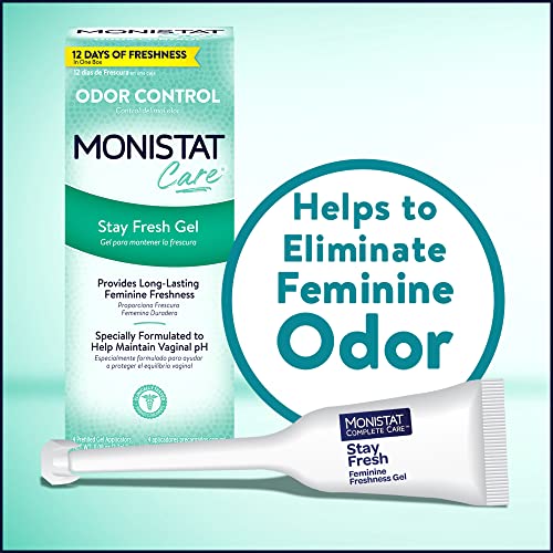 Monistat Stay Fresh Gel, Odor Eliminating Gel for Feminine Care, Fragrance Free Vaginal Gel, Prefilled Monistat buy supplements canada