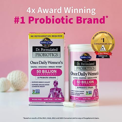 Garden of Life, Dr. Formulated Women's Probiotics Once Daily, 16 Strains, 50 Billion Garden of Life buy supplements canada