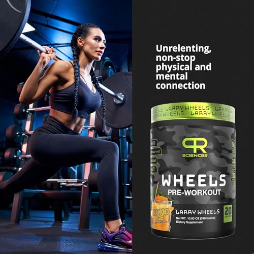 Larry Wheels' Pre Workout - Energy Drink Powder - Pre Workout Powder for Men & Women PR Sciences buy supplements canada