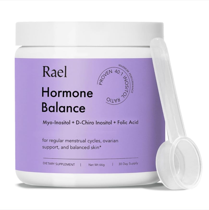 Rael Hormone Balance for Women, Myo Inositol Powder - Myo-Inositol & D-Chiro Inositol Rael buy supplements canada