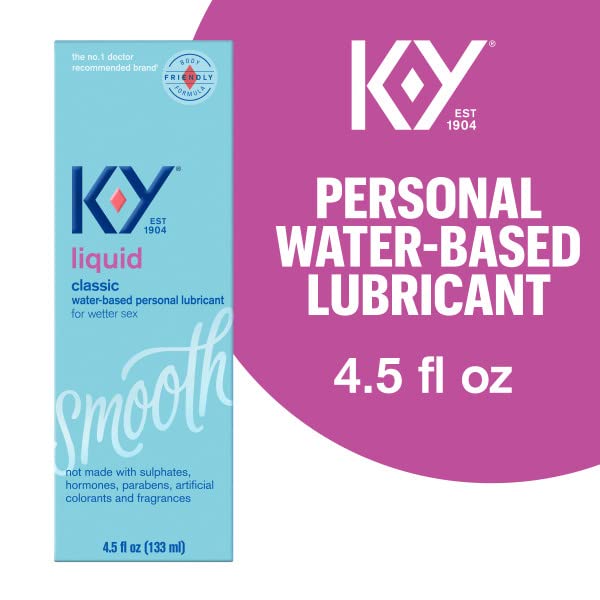 K-Y Liquid Personal Lubricant, Natural Feeling Water Based Lube For Women, Men & Couples K-Y buy supplements canada