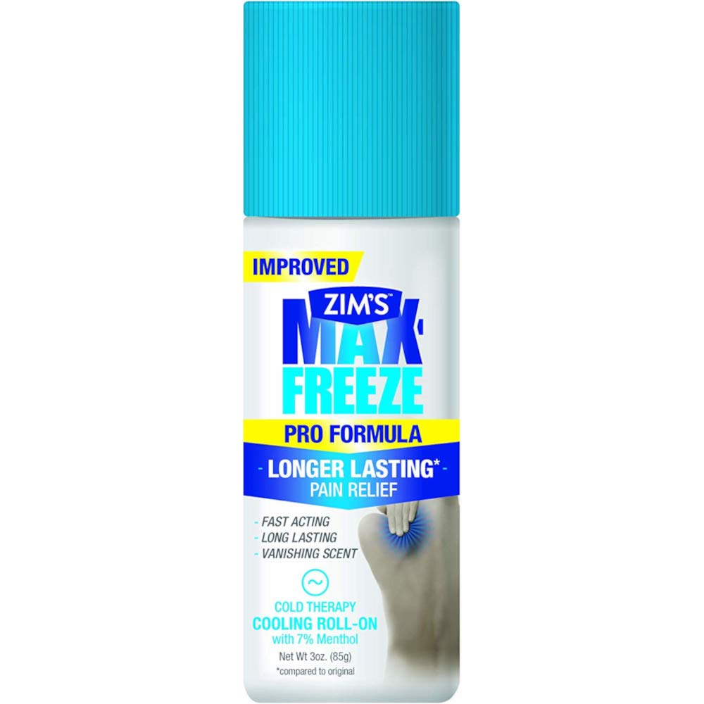 Zim's Max Freeze Pain Relief Roll On, 3 Ounces each (Value Pack of 8) Kaxilu buy supplements canada