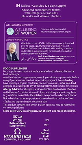 Vitabiotics Wellwoman Max, 84 Capsules Vitabiotics buy supplements canada