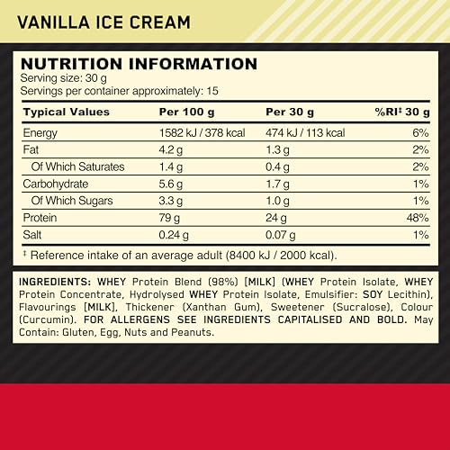 Optimum Nutrition Gold Standard 100% Whey Muscle Building and Recovery Protein Powder Optimum Nutrition buy supplements canada